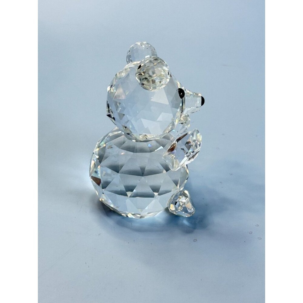 Retired Swarovski Silver Crystal Large Bear A 7637 NR 075 000 with Original Box - Picture 4 of 9